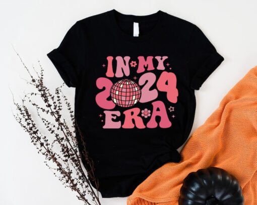 In My 2024 Era Shirt, New Years Sweatshirt 2024, Mirror Disco Ball Sweater, Hello 2024 Shirt, Happy New Year Shirt