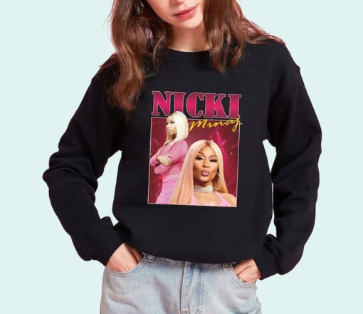 Nicki Minaj Rap Vintage Shirt, gift Unisex T-shirt for fan T-Shirt, Sweatshirt, Hoodie Gift