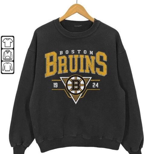 Vintage Boston Bruins 90s Hockey Sweatshirt, Retro Boston Bruins Crewneck, NHL Sweatshirt,Boston Bruins Shirt