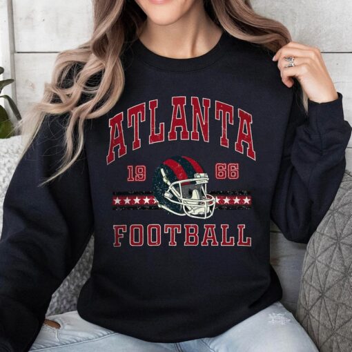 Atlanta Football Vintage Style Sweatshirt, Retro Atlanta Football Shirt, Atlanta Shirt Size Toddler To Adult