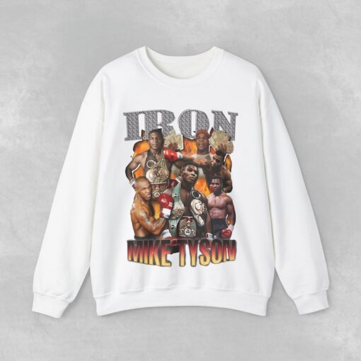 Mike Tyson Iron Custom Crewneck Sweatshirt, Boxing Hoodie,Fighter Wear,Iron Mike Tyson,Kid Dynamite Sweater