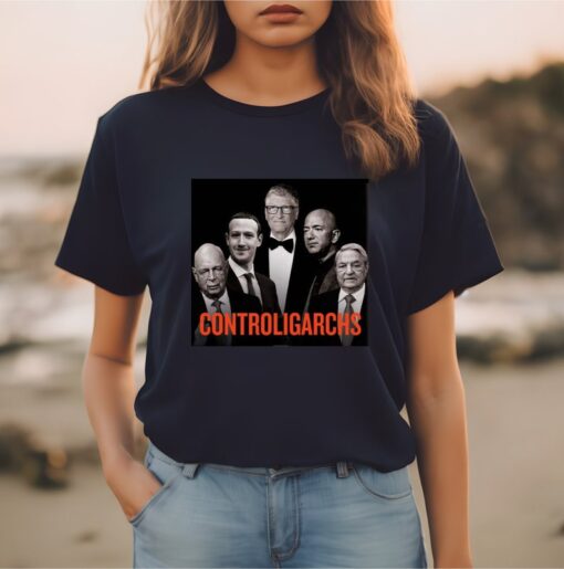 Controligarchs T Shirt, Anti Oligarchy, Agenda 2030 Shirt, Conspiracy Theory, Political Tshirt, Anti Globalist Shirt