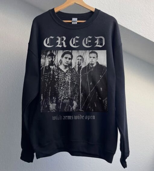 Vintage Creed Band Shirt,Creed Band Tour Shirt,Graphic Vintage Sweatshirt,2024 Music Concert Tee,y2k band shirt