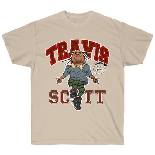 Travis Scott T-shirt - Rage Academy Hip Hop Adult Unisex T-shirts birthday gift for him her Hypebeast t-shirt Hip Hop