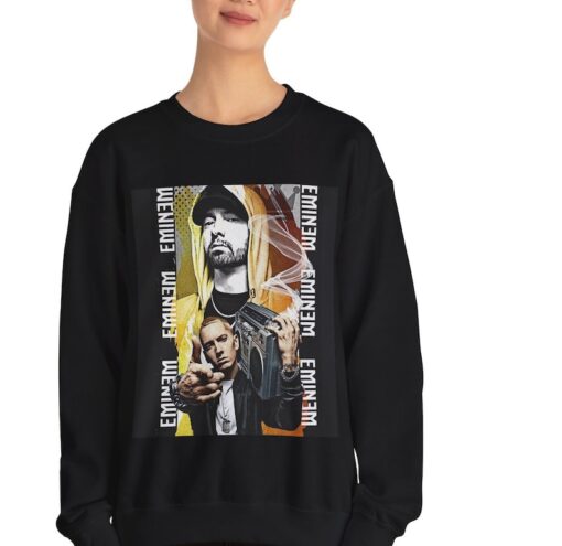 Eminem Sweatshirt, Rock Music Sweater, Punk Rock Shirt, Rock n Roll Shirt, Eminem Rapper Sweater