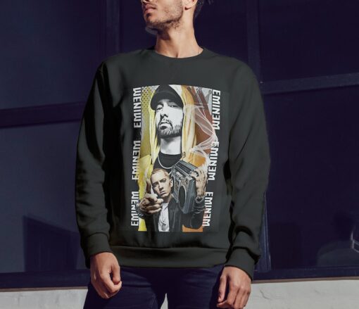 Eminem Sweatshirt, Rock Music Sweater, Punk Rock Shirt, Rock n Roll Shirt, Eminem Rapper Sweater