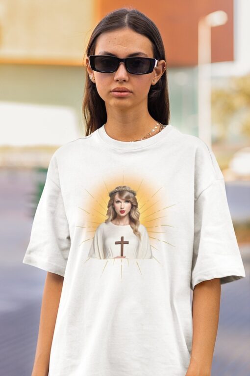 Taylor Swift Jesus Shirt, Funny Taylor Shirt, Swiftie Jesus Gift, Swiftie Jesus Merch, Taylor Swiftie Jesus Fan Shirt