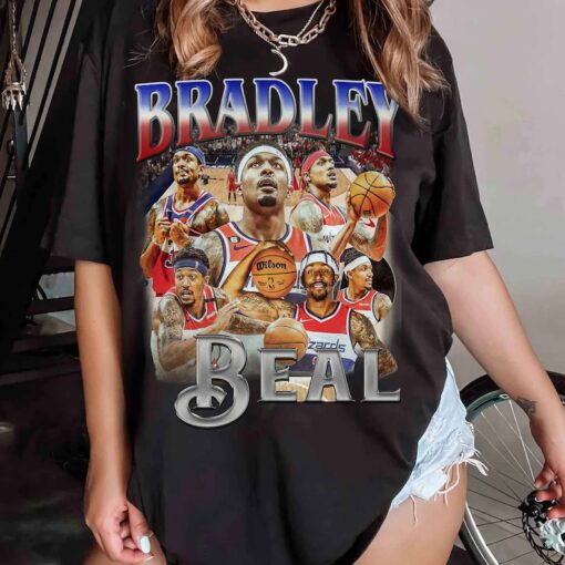 Vintage Bradley Beal Graphic 90s T-shirt, Bradley Beal Vintage Graphic 90s Unisex T-Shirt, Classic 90s Graphic Tee