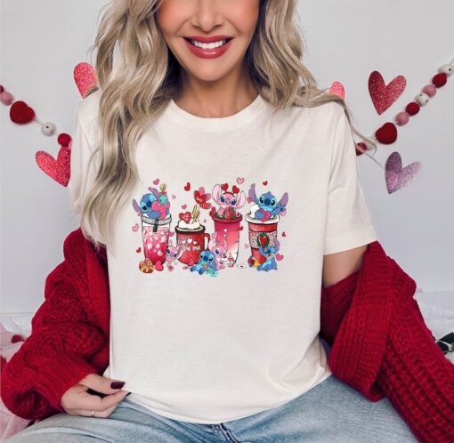 Lilo And Stitch Shirt,Lilo V-Day Shirt,Stitch V-Day Shirt,Aloha Shirt,Disney Valentine Shirt,Disney Girls Trip