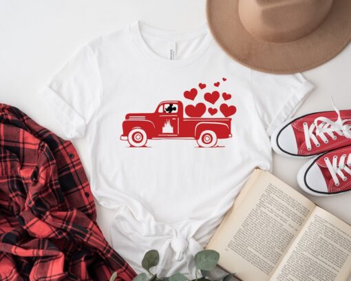 Mickey Truck Valentine's Day Shirt, Disney Valentine's Shirt, Disneyland Shirt, Disney Shirt, Mickey Shirt, Mickey Disney Shirt