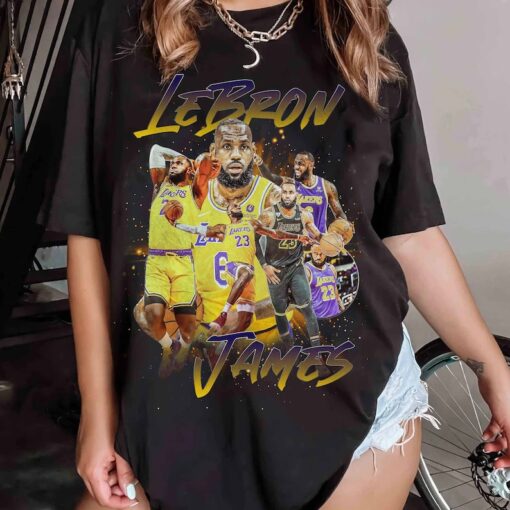 LeBron James Vintage Graphic 90s Unisex T-Shirt, Vintage LeBron James Graphic 90s T-shirt, Classic 90s Graphic Tee