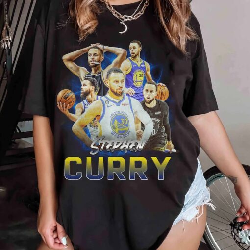 Stephen Curry Vintage Graphic 90s Unisex T-Shirt, Vintage Stephen Curry Graphic 90s T-shirt, Classic 90s Graphic Tee