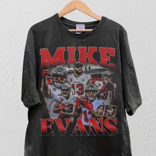 Vintage Graphic 90s Mike Evans Unisex T-shirt, Mike Evans Vintage Graphic 90s Unisex Hoodie, Sweatshirt, Bootleg Rap Tee