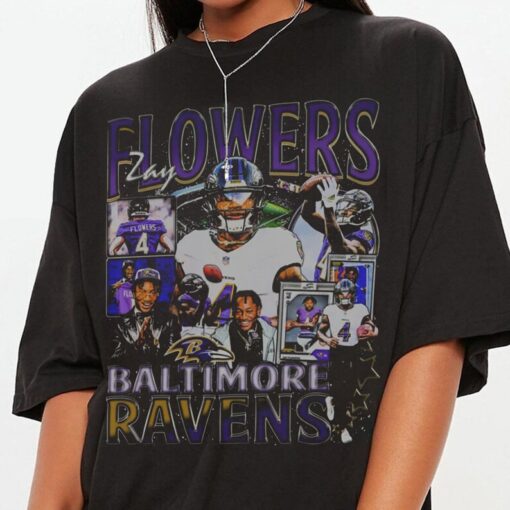 Zay Flowers Vintage 90s Graphic Style T-Shirt, Zay Flowers Shirt, Vintage Oversized Sport Tee, Unisex shirt