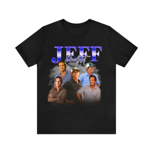 Vintage Jeff Probst Shirt, Jeff Probst Presenter Homage T-Shirt, Television Presenter Tee, TV Producer Shirt