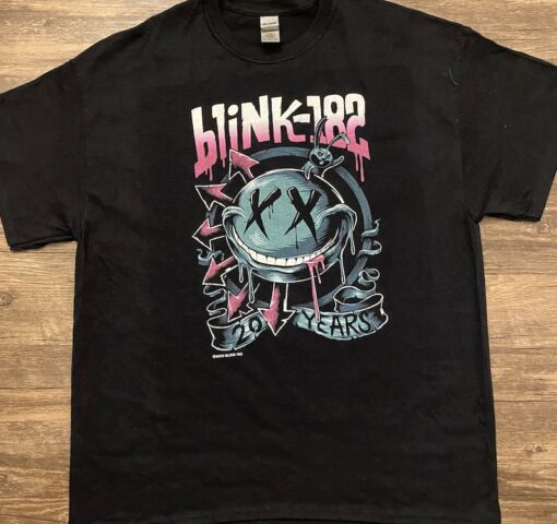 Vintage Blink 182 T Shirt Band Tee Blink 182 Punk Shirt Vintage 90s Band Shirt