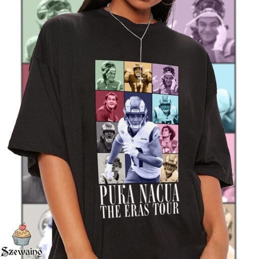 Puka Nacua The Eras Tour Shirt, Puka Nacua Shirt, Vintage 90s Graphic Sport Tee, Football 90s Vintage Fan