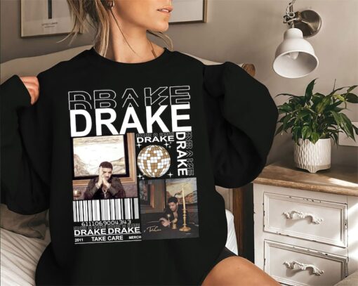 Drake Rap Vintage Sweatshirt, Drake Take Care Sweatshirt, Drake Rapper Sweatshirt, Drake Merch, Drake Sweatshirt