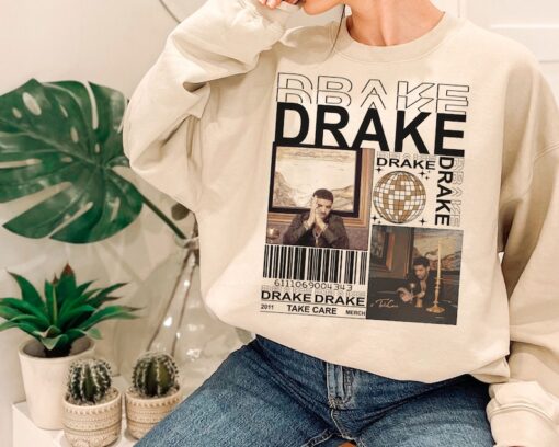 Drake Rap Vintage Sweatshirt, Drake Take Care Sweatshirt, Drake Rapper Sweatshirt, Drake Merch, Drake Sweatshirt