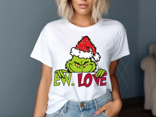 Ew Love Grinc Svg, Dr. Seuss Svg, Grinc 2 Svg, Happy Valentine Day Svg, Funny Valentine Gifts