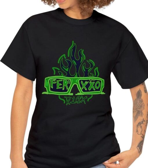 Feid Ferxxo Vintage Glasses Shirt, Ferxxo merch, Ferxxo X19X Album Merch Lyric Tee, Reggaeton T-Shirt