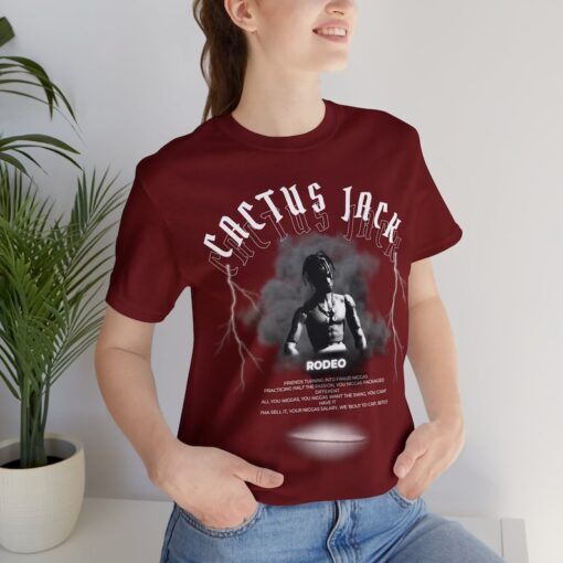 Travis Scott Shirt - Cactus Jack Rodeo T Shirt - 90210 Lyrics