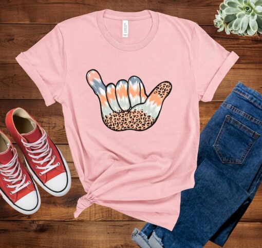 Retro Aesthetic Summer Shirt, Vintage Shaka Hand Sign Tee, Hang Loose Summer Vibes Tshirt, Gift For Her and Him