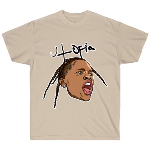 Travis Scott T-shirt - Toon Utopia Hip Hop Adult Unisex T-shirts birthday gift for him her Hypebeast t-shirt Hip Hop