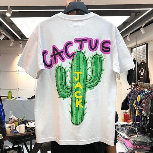 Travis Scott T-shirt, Cactus Jack, Rapper Merch, Concert T-shirt, Astroworld T-shirt, Summer Festival, Streetwear Cotton