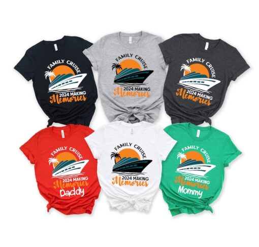 Family Cruise 2024 Shirts, Custom Cruise 2024 Shirt, Family Matching,Crusie Squad Shirt,Cruise Shirt, Cruise Vacation