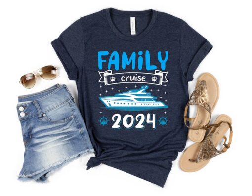 Personalized Family Cruise 2024 Shirts, Matching Shirts, Crusie Squad Shirt, Cruise Shirt, Cruise Vacation