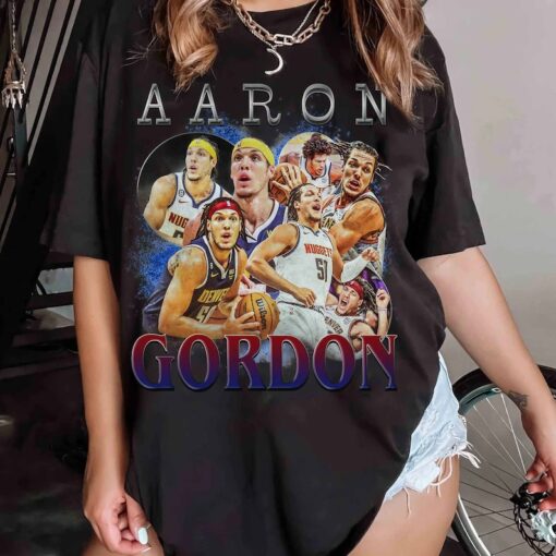 Vintage Aaron Gordon Graphic 90s T-shirt, Aaron Gordon Vintage Graphic 90s Unisex T-Shirt, Classic 90s Graphic Tee