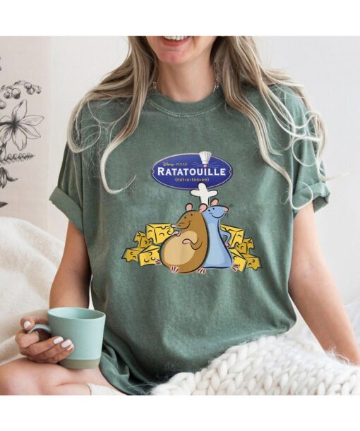 Disney Ratatouille Shirt, Disney Ratatouille Title Logo Poster T-Shirt, Anyone Can Cook Shirt, Disney Remy Shirt