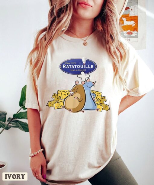 Disney Ratatouille Shirt, Disney Ratatouille Title Logo Poster T-Shirt, Anyone Can Cook Shirt, Disney Remy Shirt