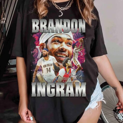 Vintage Brandon Ingram Graphic 90s T-shirt, Brandon Ingram Vintage Graphic 90s Unisex T-Shirt, Classic 90s Graphic Tee