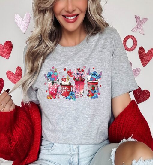 Lilo And Stitch Shirt,Lilo V-Day Shirt,Stitch V-Day Shirt,Aloha Shirt,Disney Valentine Shirt,Disney Girls Trip