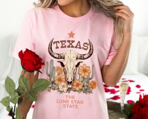 Texas Shirt, Texas Sweater, Womens Texas Shirt, Mens Texas Shirt, UT Longhorns Shirt, Western Shirt, Cowboy Shirt