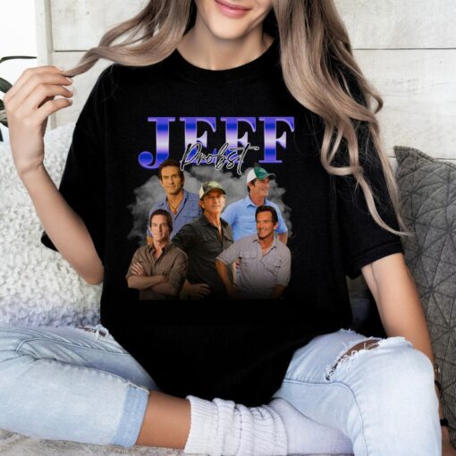 Vintage Jeff Probst Shirt, Jeff Probst Presenter Homage T-Shirt, Television Presenter Tee, TV Producer Shirt