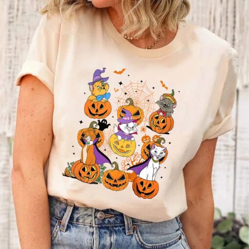 Disney The Aristocats Halloween Shirt, Disney Marie Cat Halloween Shirt, Disney Cat Shirt, Disney Cataholic, Disney Halloween Trick Or Treat