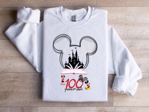 100 Years of Magic Sweatshirt, Disney 100th Anniversary Sweatshirt