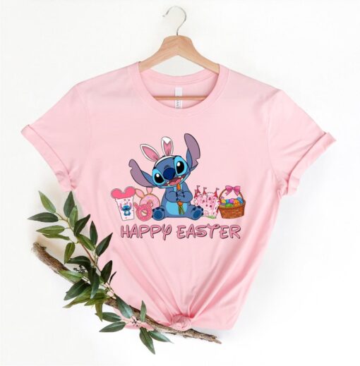 Disney Stitch Happy Easter Shirt, Disney Stitch Happy Easter Shirt