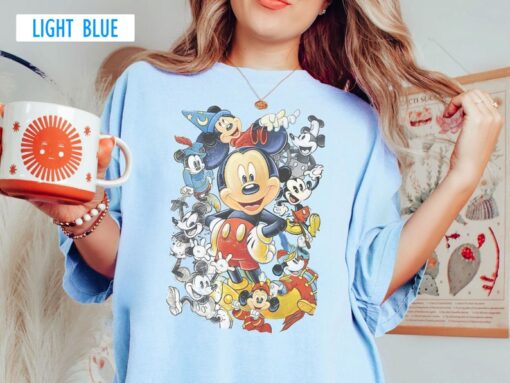 Disney Mickey Many Versions, Mickey Mouse And Goofy Shirt, Magic Kingdom Shirt, Disney World Shirt, Disneyland Shirt, Disney Shirt 2023.