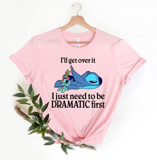 Disney Stitch Shirt, Disney Stitch I'll Get Over With It Shirt