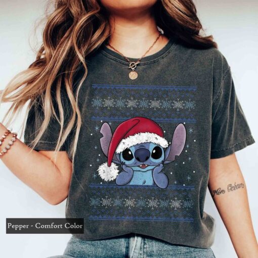 Disney Lilo & Stitch Christmas Ugly Shirt