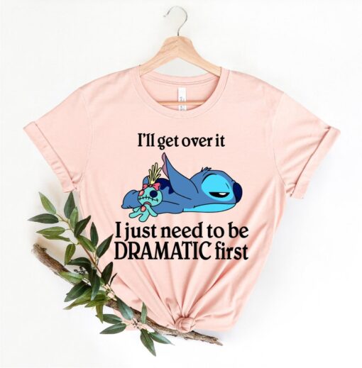 Disney Stitch Shirt, Disney Stitch I'll Get Over With It Shirt