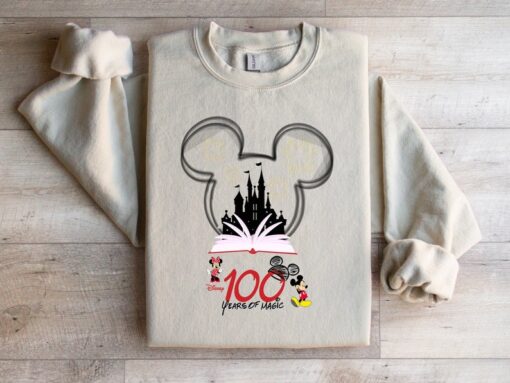 100 Years of Magic Sweatshirt, Disney 100th Anniversary Sweatshirt