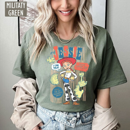 Disney Toy Story 4 Cowgirl Jessie T-Shirt Unisex Tee Adult T-shirt Kid Shirt Long Sleeve Hoodie tshirt Woman's Tank