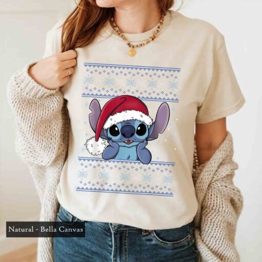 Disney Lilo & Stitch Christmas Ugly Shirt