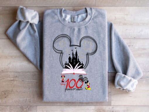 100 Years of Magic Sweatshirt, Disney 100th Anniversary Sweatshirt