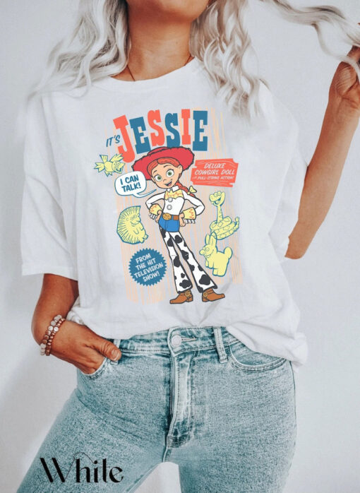 Disney Toy Story 4 Cowgirl Jessie T-Shirt Unisex Tee Adult T-shirt Kid Shirt Long Sleeve Hoodie tshirt Woman's Tank